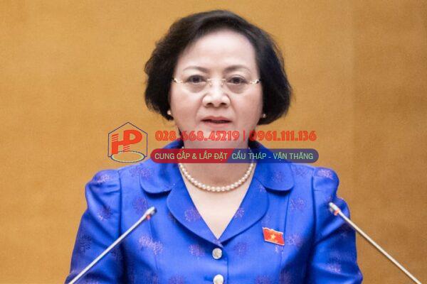 Bộ trưởng Nội vụ Phạm Thị Thanh Trà.