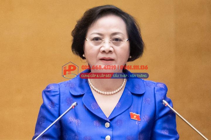 Bộ trưởng Nội vụ Phạm Thị Thanh Trà.