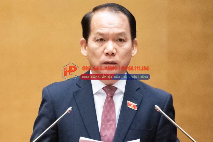 Chủ nhiệm Ủy ban Pháp luật và Tư pháp của Quốc hội Hoàng Thanh Tùng.